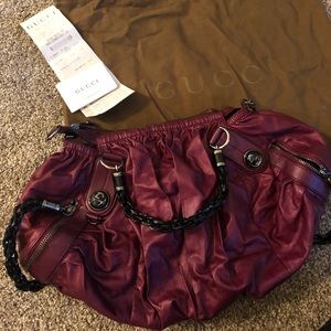 Authentic Gucci hobo bag